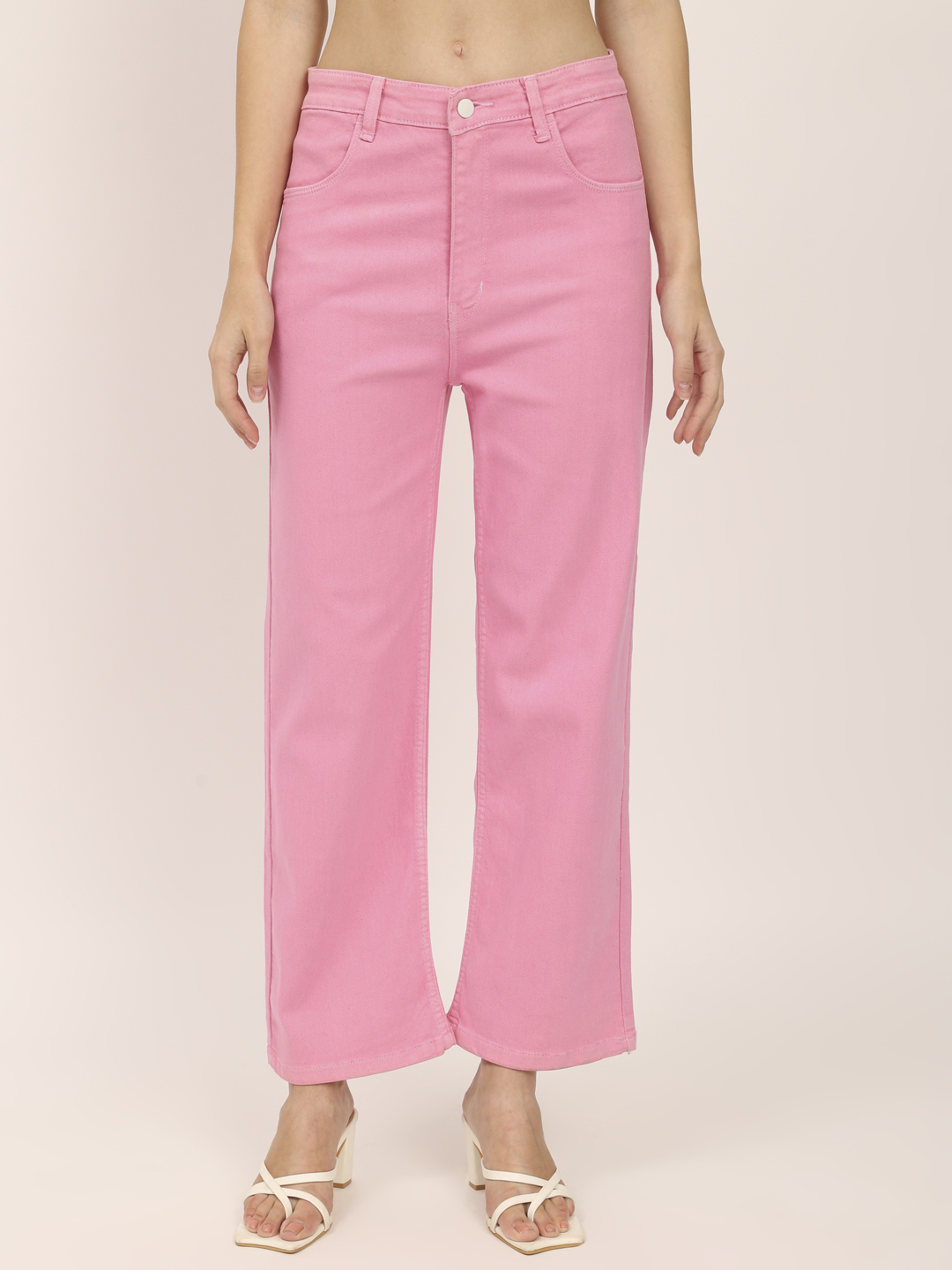 AngelFab Women Pink Jeans