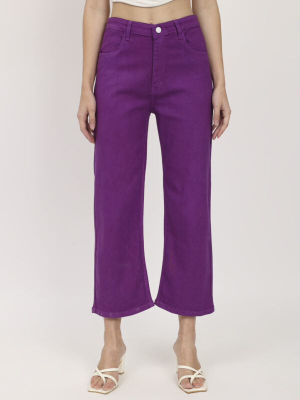 AngelFab Women Purple Jeans