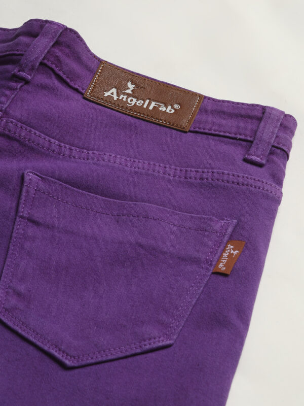 AngelFab Women Purple Jeans