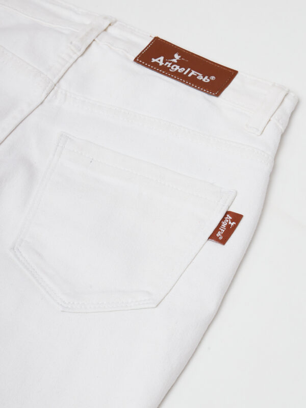 AngelFab Women White Jeans