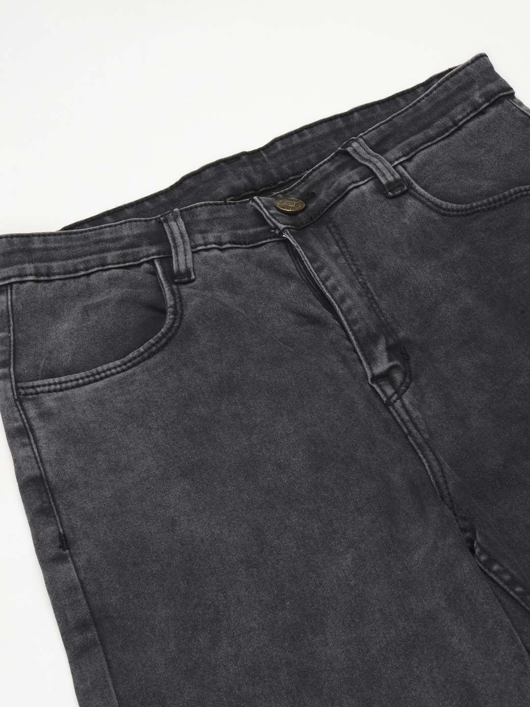 AngelFab Women Carban Black Jeans