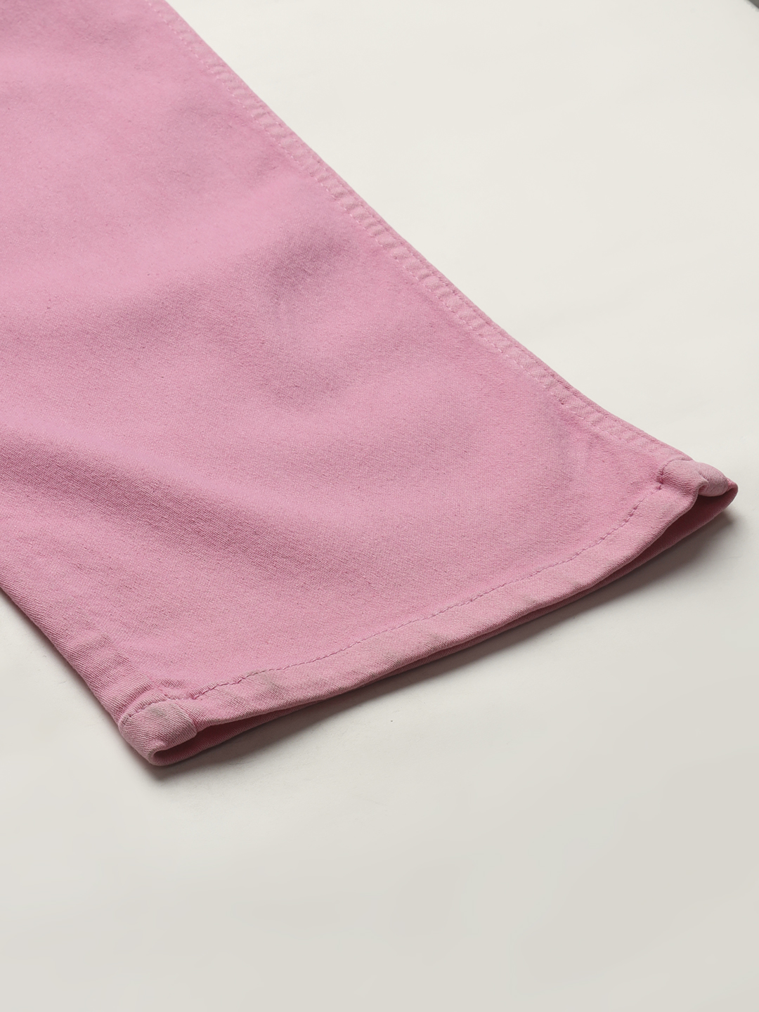 AngelFab Women Pink Jeans