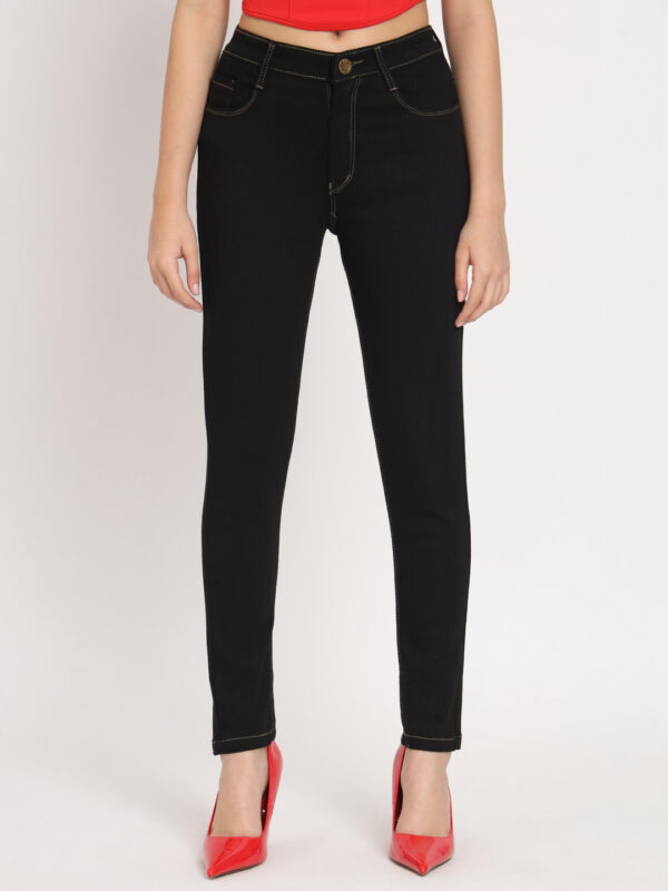 AngelFab Women Black Jeans