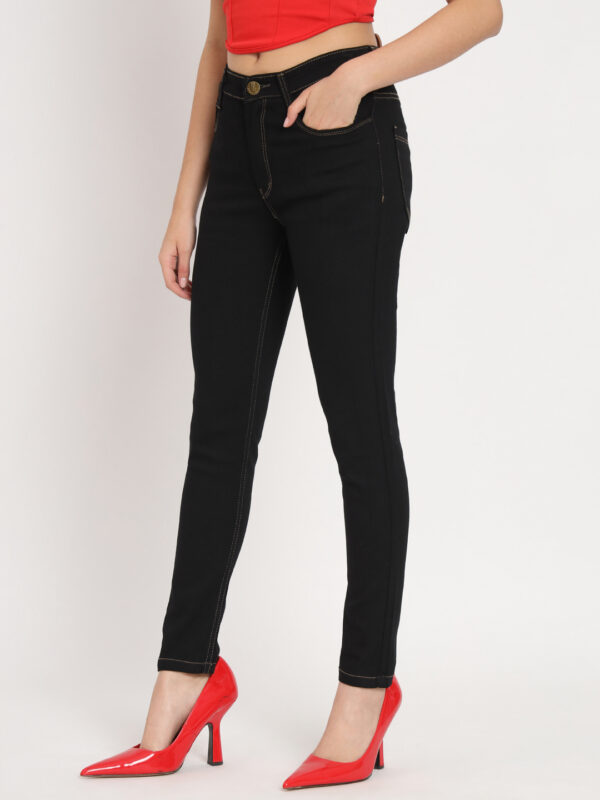 AngelFab Women Black Jeans