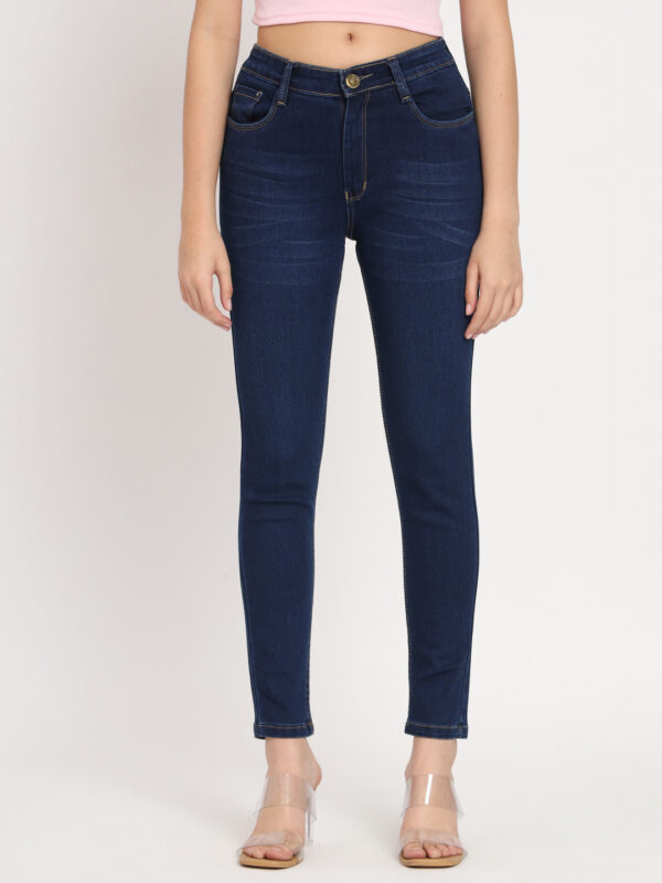 AngelFab Women Royal Blue Jeans