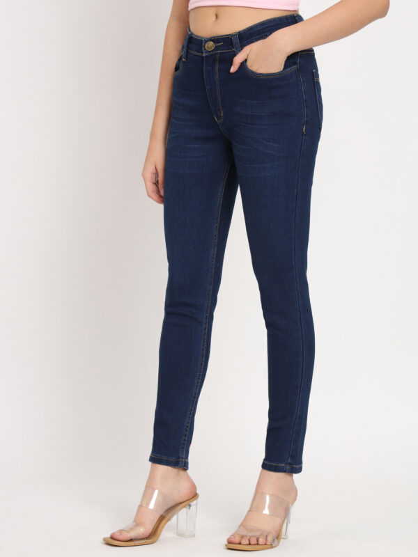 AngelFab Women Royal Blue Jeans