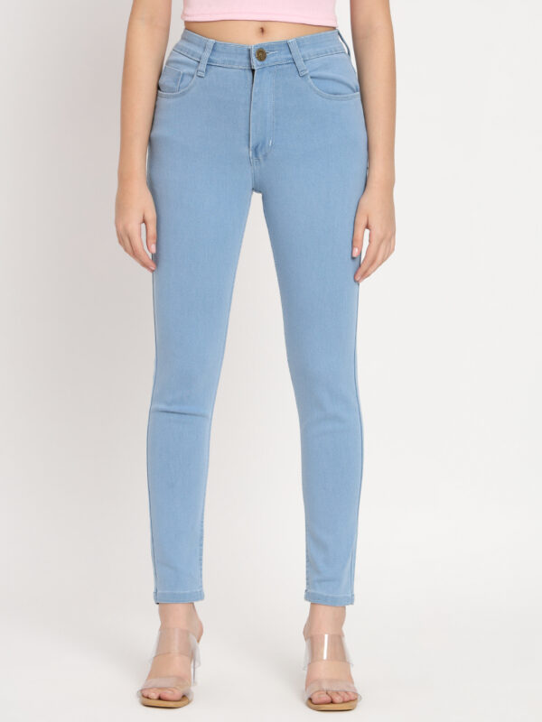 AngelFab Women Sky Blue Jeans