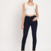 AngelFab Women Navy Blue Jeans