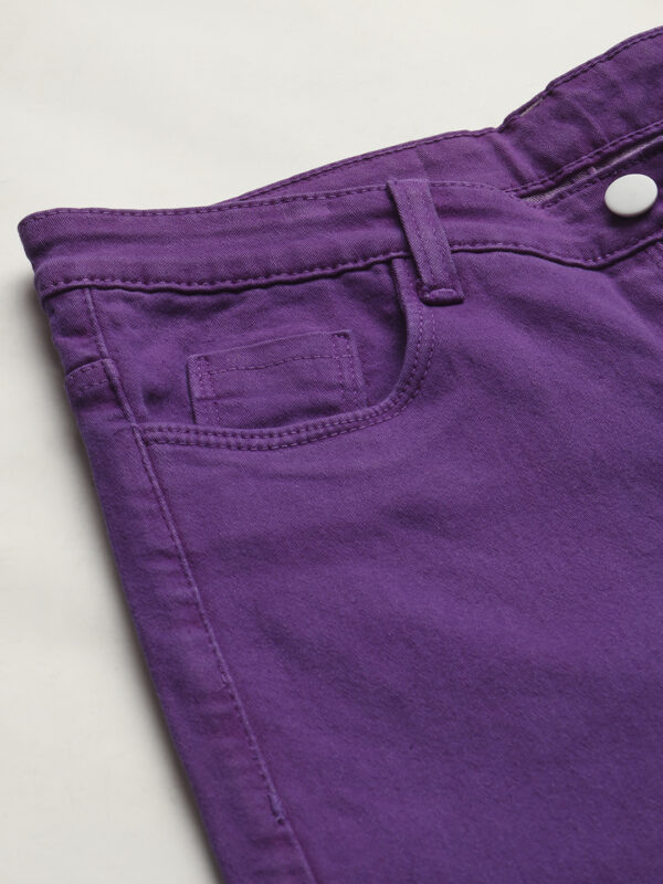 AngelFab Women Purple Jeans