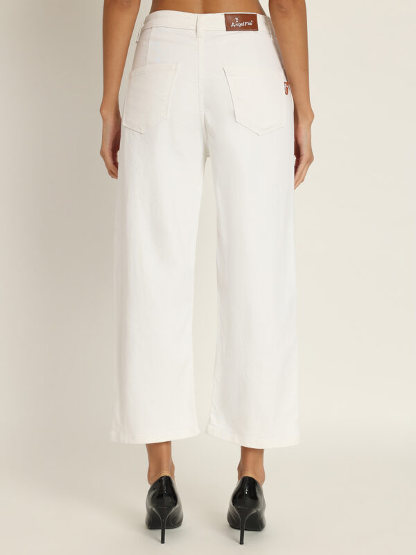 AngelFab Women White Jeans