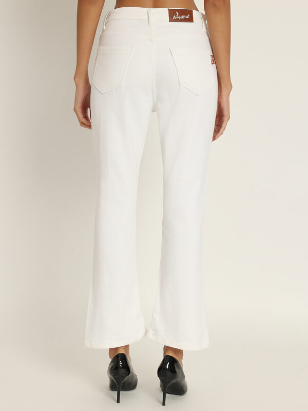 AngelFab Women White Jeans