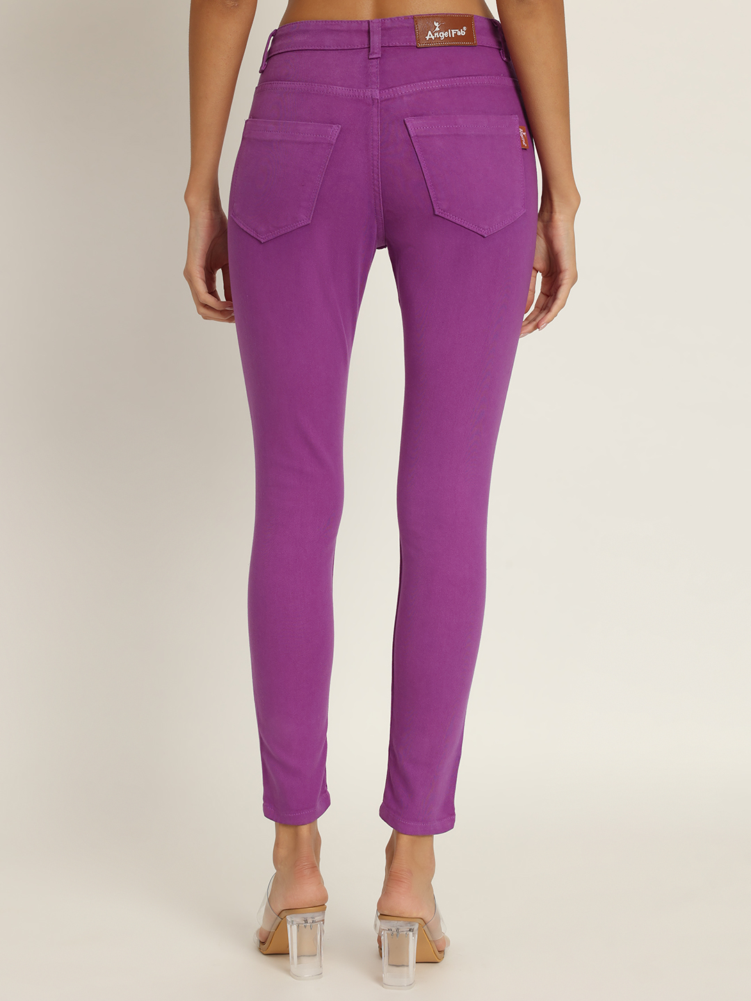 AngelFab Women Purple Jeans