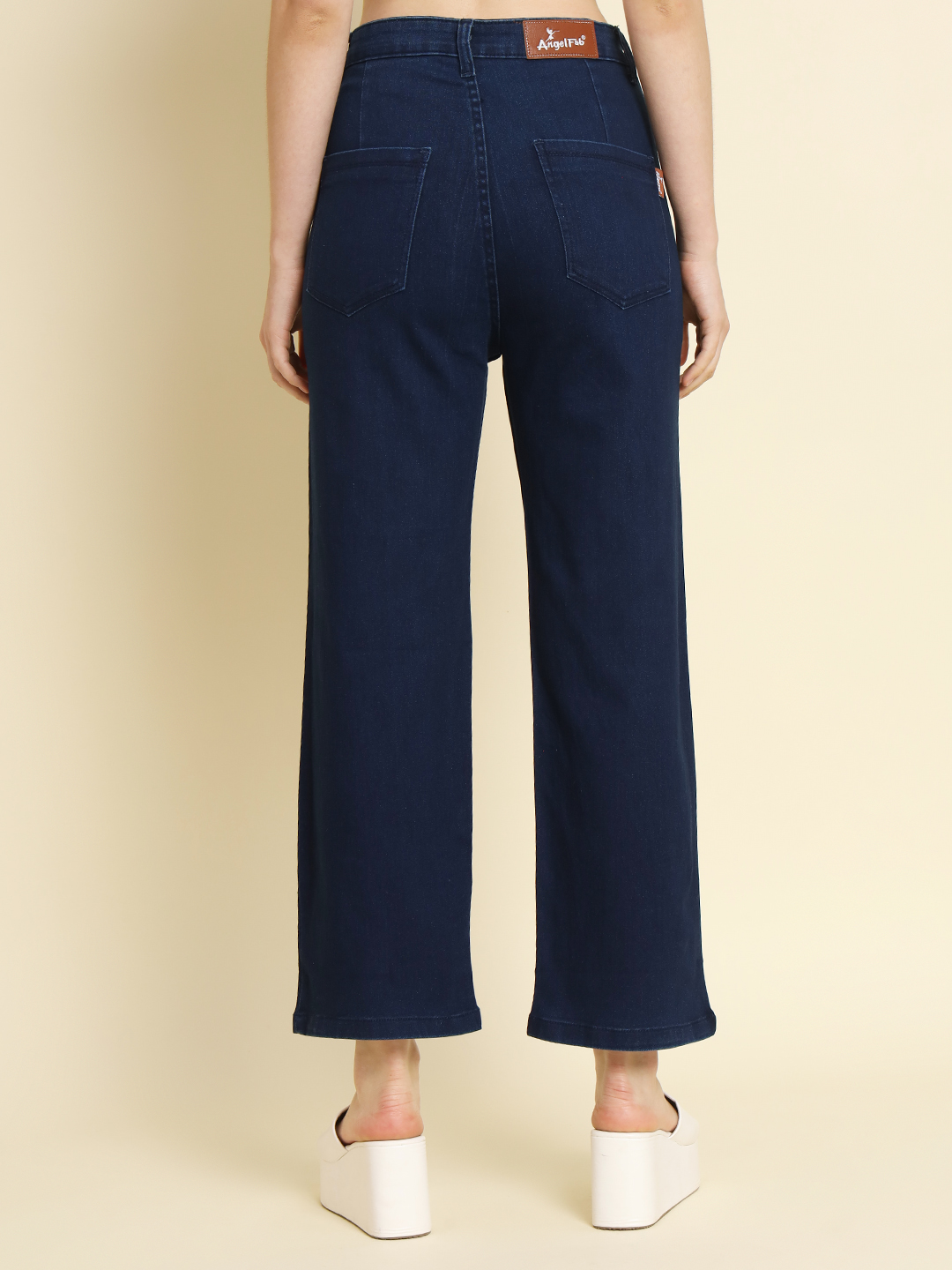 2 AngelFab Women Royal Blue Jeans