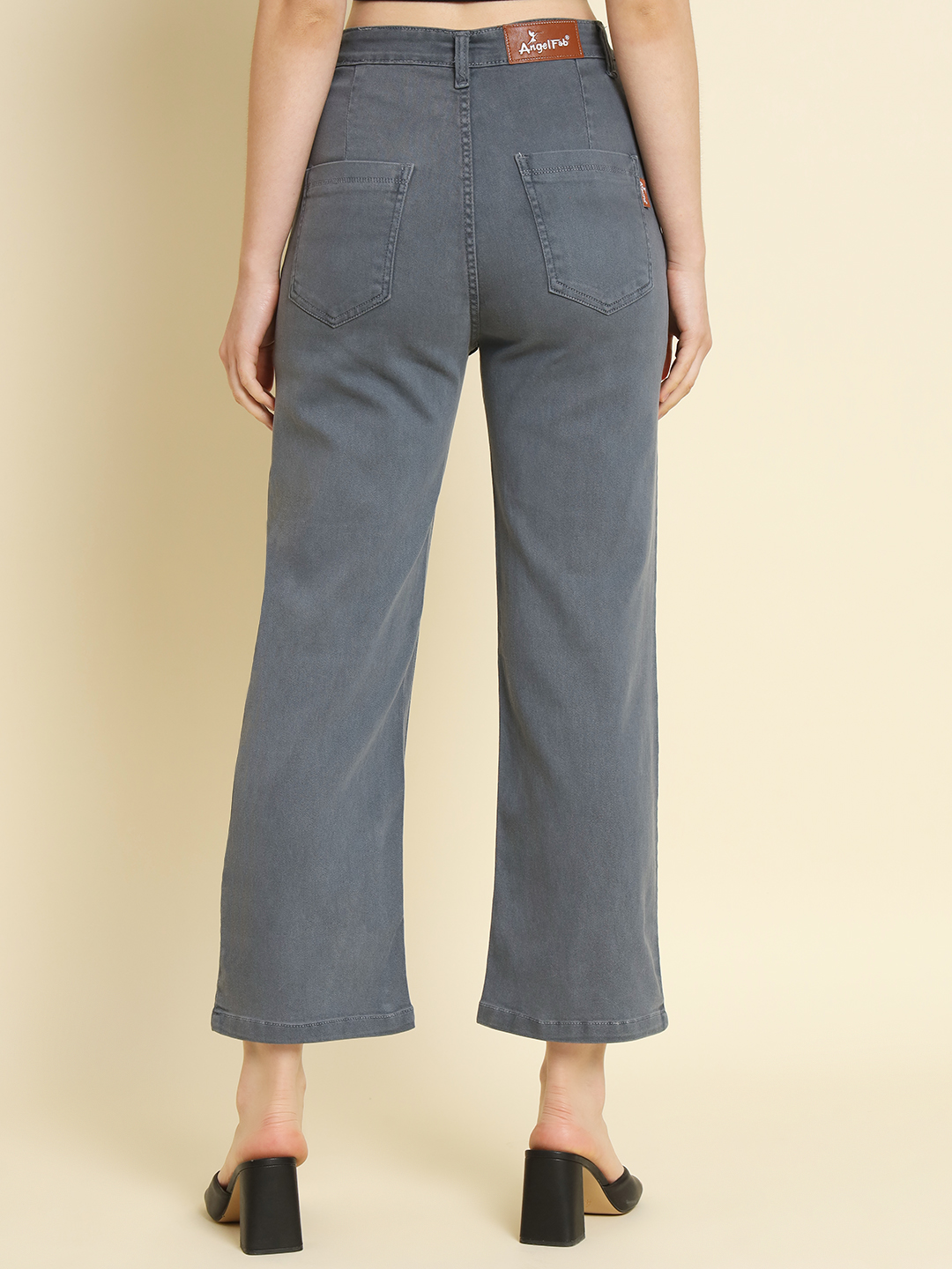 2 AngelFab Women Grey Jeans