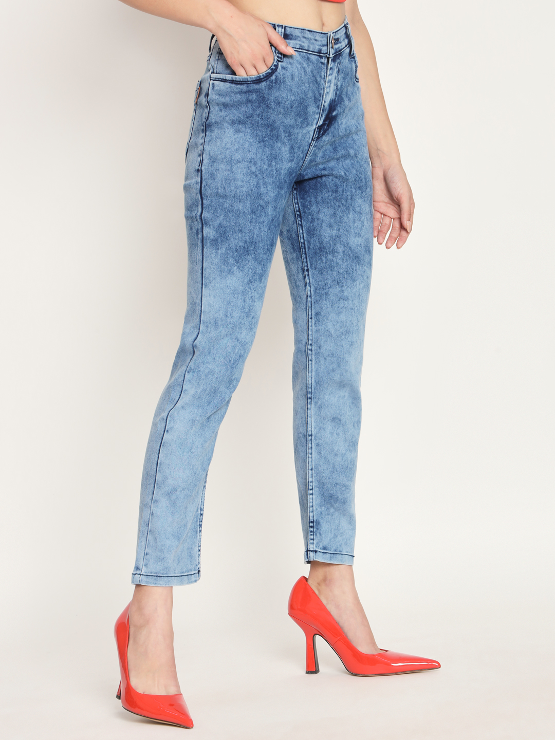 20-7-2023 anasthsia00203 AngelFab Women Sky Blue Jeans