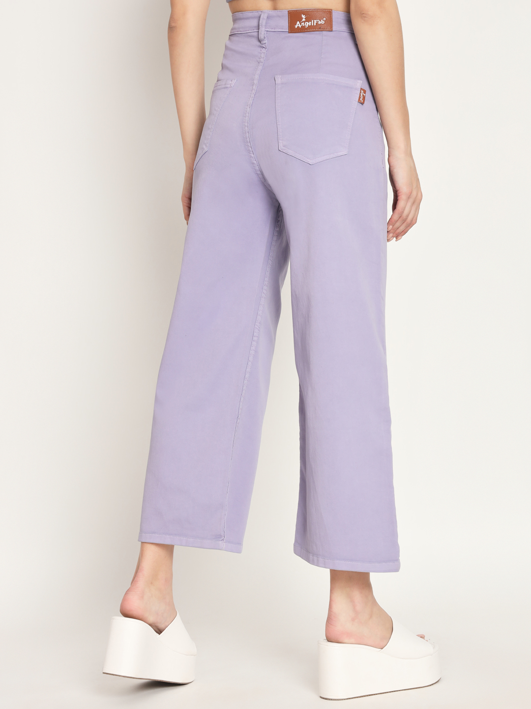 20-7-2023 anasthsia00313 AngelFab Women High Loose Pent Purple Jeans