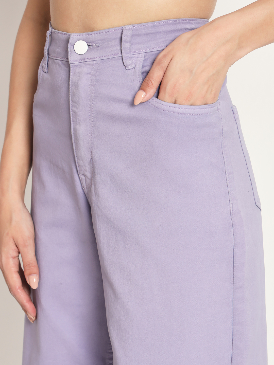 20-7-2023 anasthsia00325 AngelFab Women High Loose Pent Purple Jeans