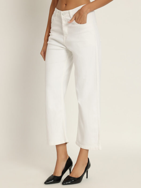 AngelFab Women White Jeans