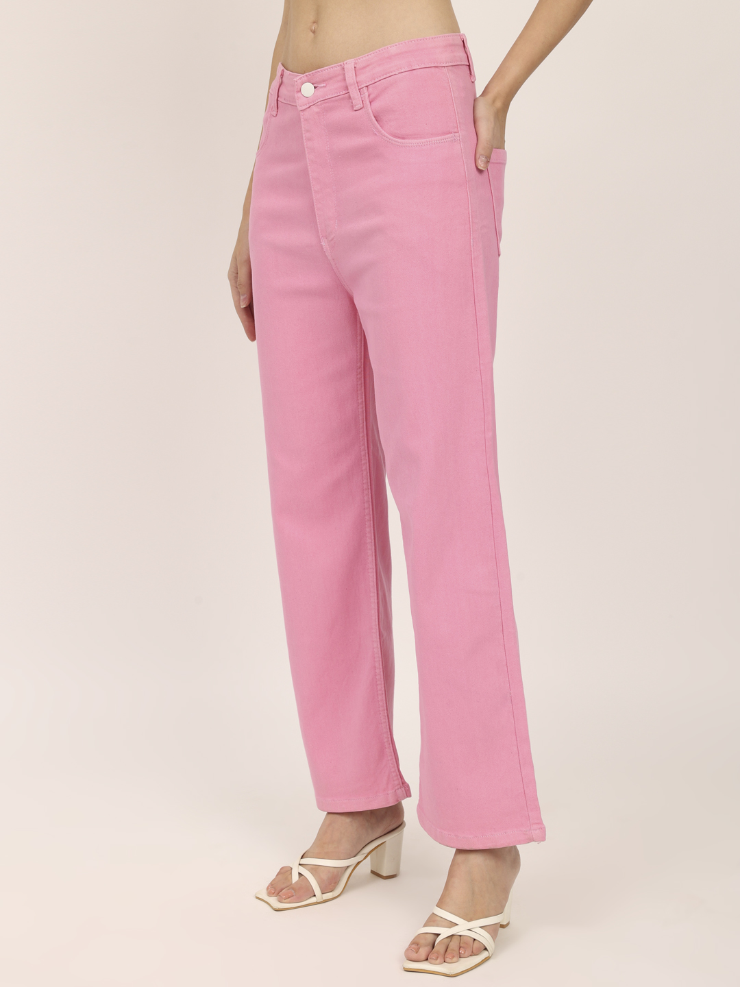 AngelFab Women Pink Jeans