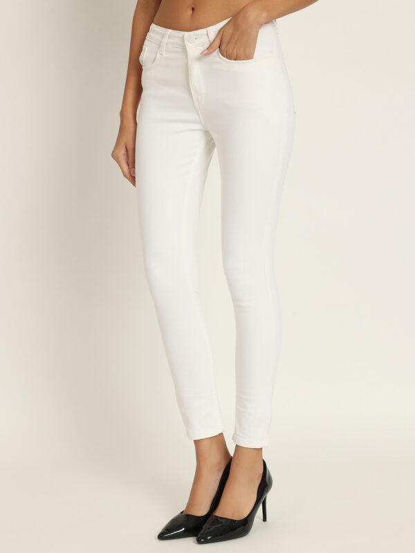 AngelFab Women White Jeans