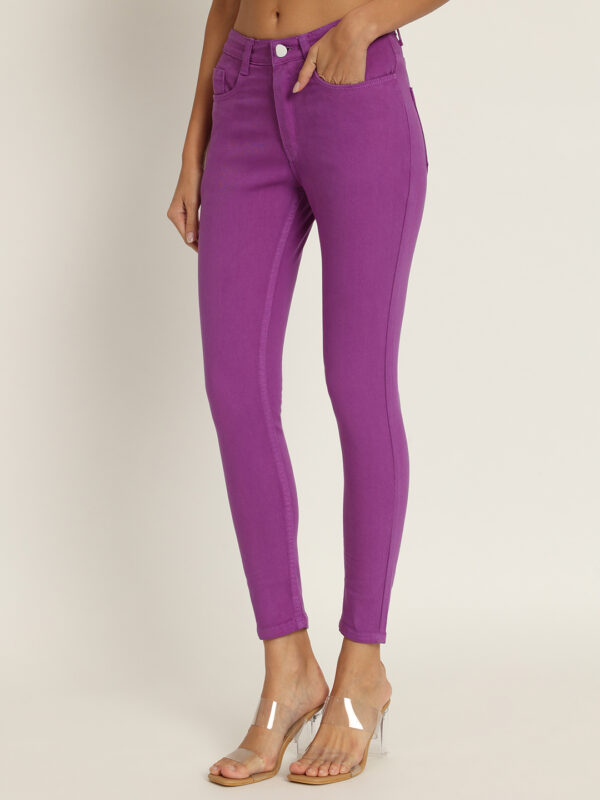 AngelFab Women Purple Jeans