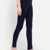 3 AngelFab Women V-Belt Broad Navy Blue Jegging