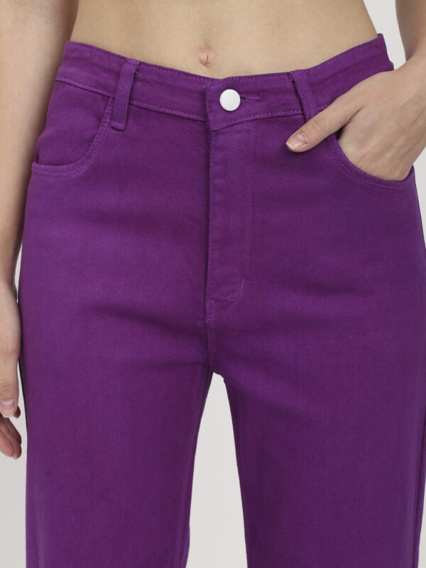 AngelFab Women Purple Jeans