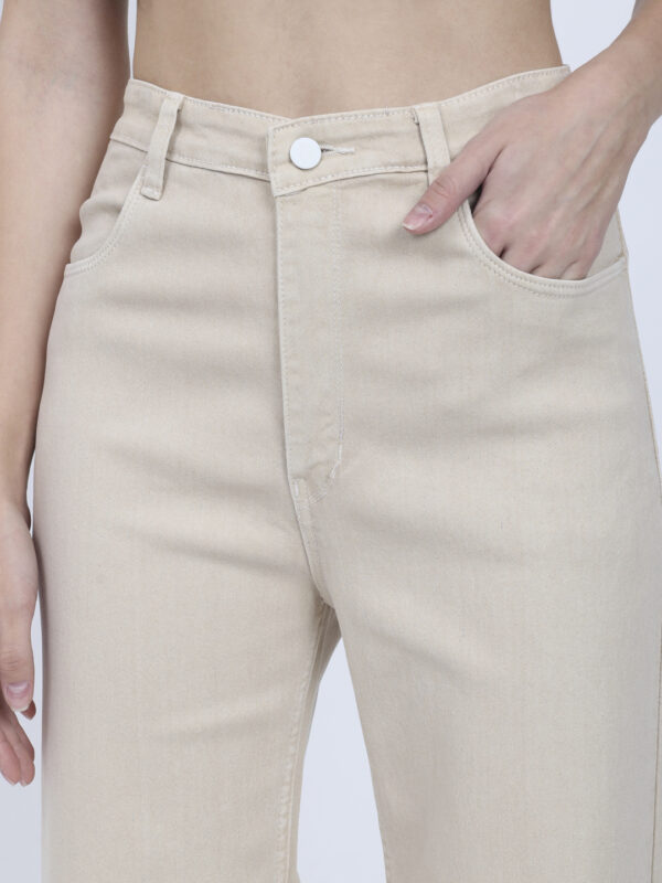 AngelFab Women Beige Jeans