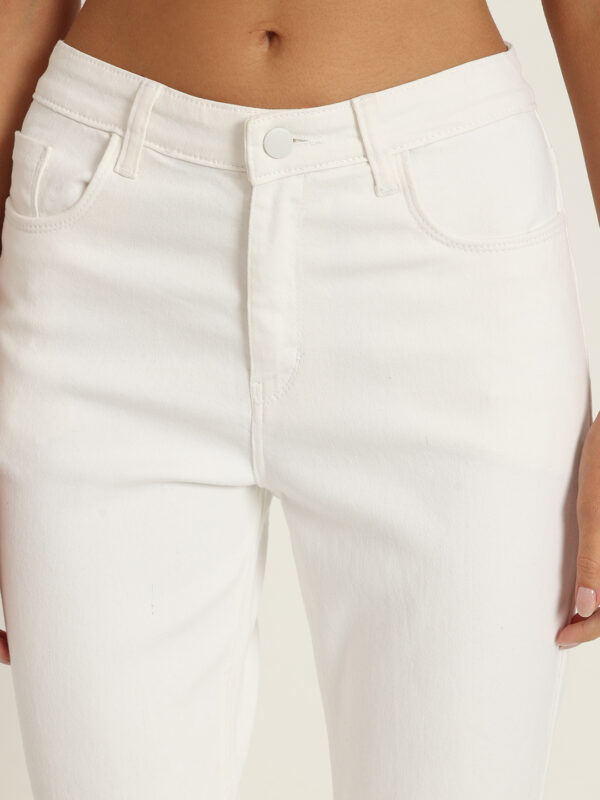 AngelFab Women White Jeans