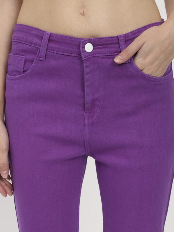 AngelFab Women Purple Jeans