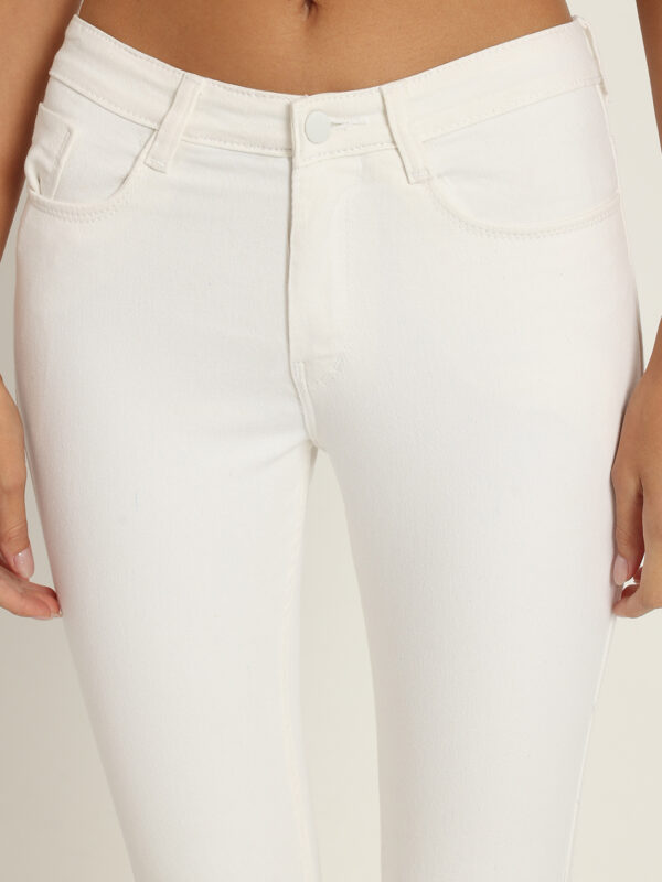 AngelFab Women White Jeans