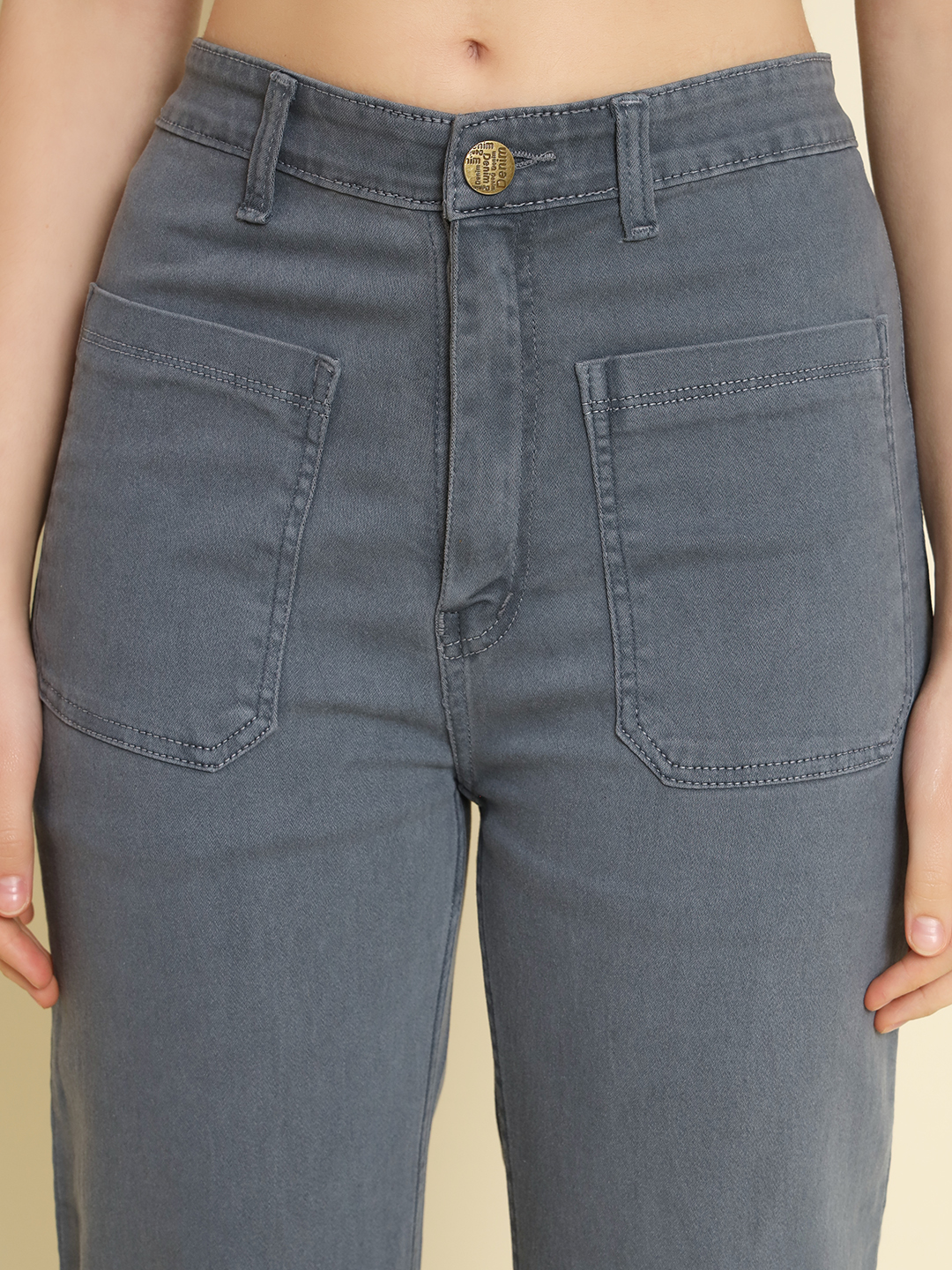 4 AngelFab Women Grey Jeans