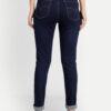4 AngelFab Women DN 1002 High Rise Skinny Pent Royal Blue Jeans
