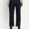 AngelFab Women DN 1008 Loose Pent Navy Blue Jeans