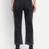 4 AngelFab Women DN 1008 Loose Pent Carban Black Jeans