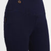 5 AngelFab Women Broad Navy Blue Jegging