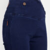 5 AngelFab Women V-Belt Broad Royal Blue Jegging