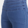 5 AngelFab Women Broad Belt 3line Dark Blue Jegging