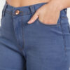 AngelFab Women DN 1003 Cut Pent Dark Blue Jeans