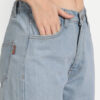 AngelFab Women DN 1008 Loose Pent Sky Blue Jeans