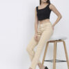 6 AngelFab Women Beige Jeans