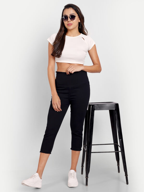 AngelFab Women Skinny fit capri