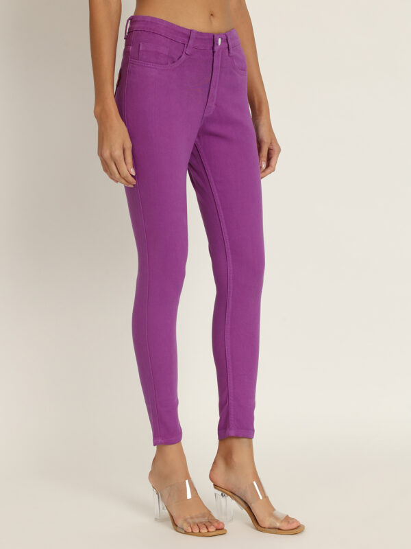 AngelFab Women Purple Jeans