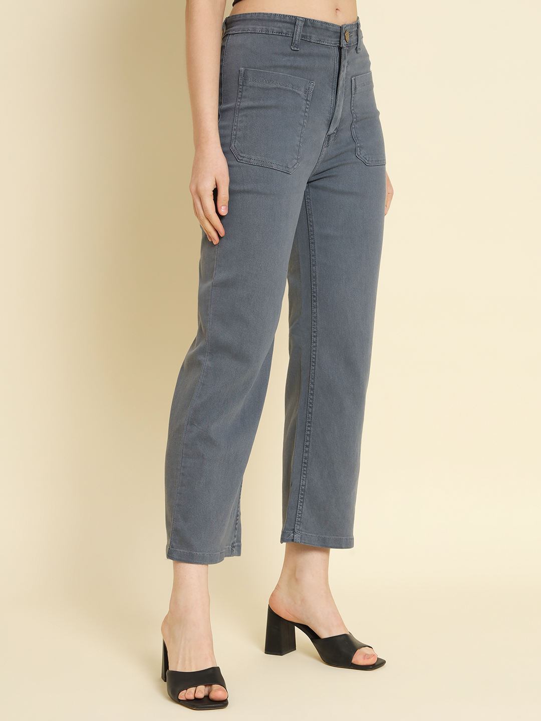 7 AngelFab Women Grey Jeans