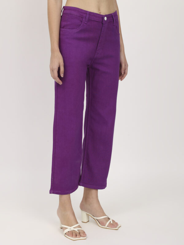 AngelFab Women Purple Jeans