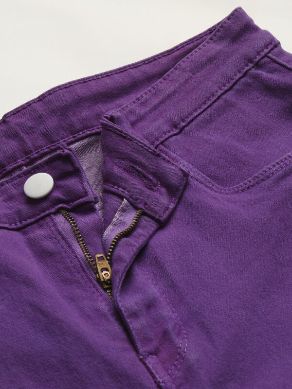 AngelFab Women Purple Jeans