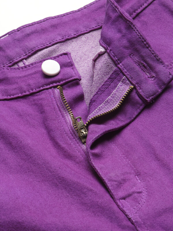 AngelFab Women Purple Jeans