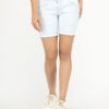IMG_8307 AngelFab Women 3 Button Off White Short