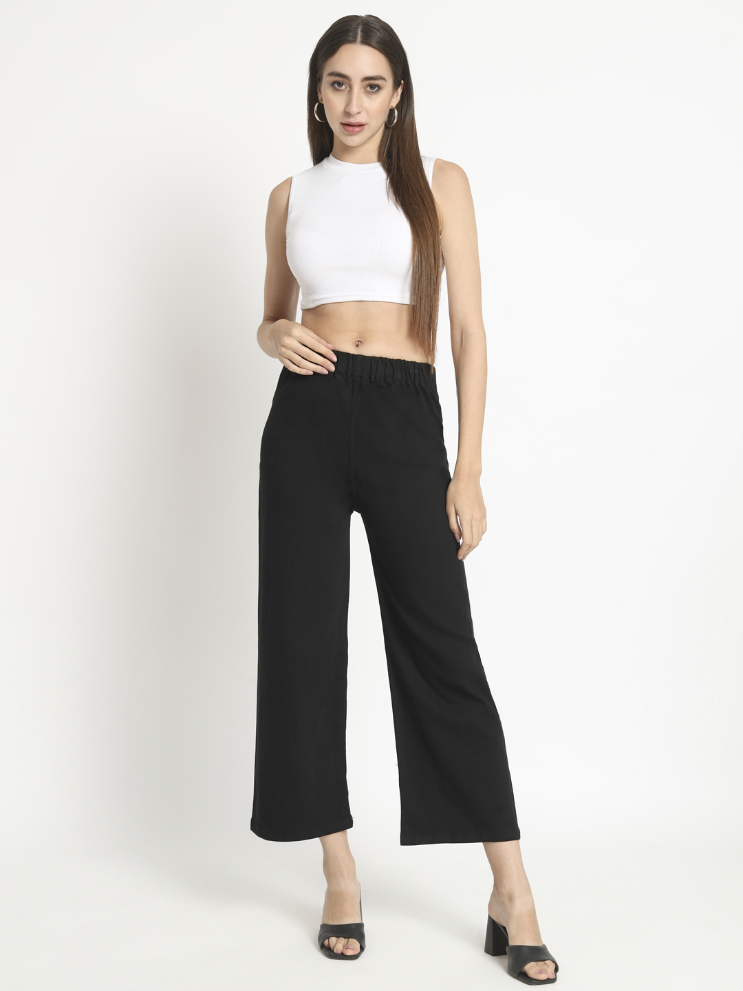 AngelFab Women Black Jegging