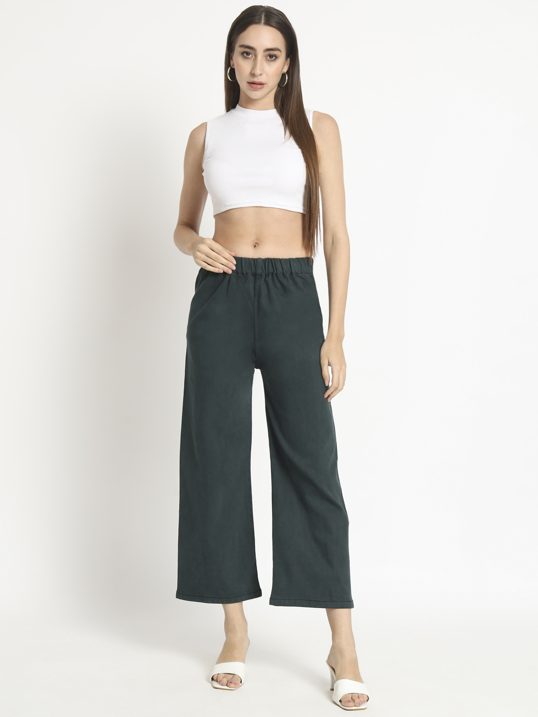 AngelFab Women Green Jegging